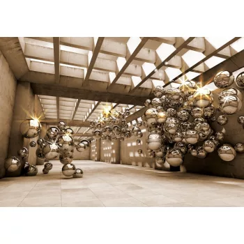 Absztrakt golyók poszter, fotótapéta