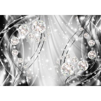   Gyöngyös absztrakt poszter, fotótapéta, Vlies (104 x 70,5 cm)