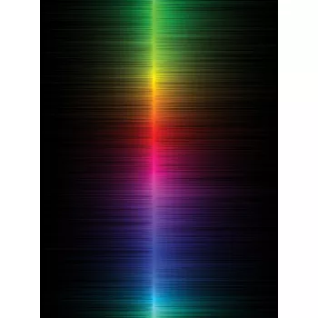   Színspektrum poszter, fotótapéta, Vlies (184x254 cm, álló)