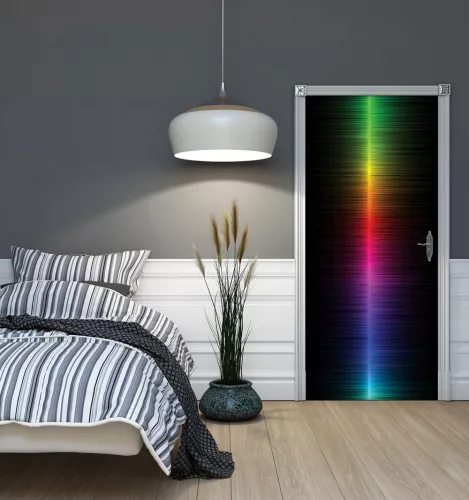 Színspektrum poszter, fotótapéta (91 x 211 cm)