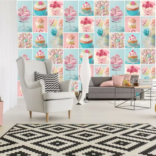 Édességek poszter, fotótapéta