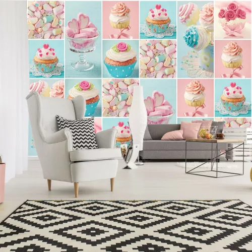 Édességek poszter, fotótapéta