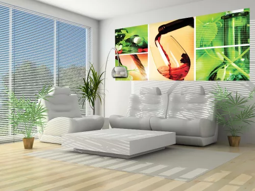 Bor minta poszter, fotótapéta (250 x 104 cm)