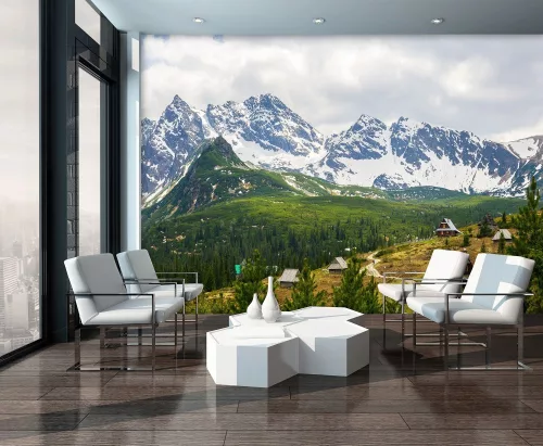 Hegyek poszter, fotótapéta