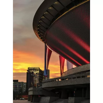   Katowice a naplementében poszter, fotótapéta (184 x 254 cm)