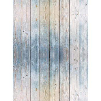   Kék fapalánk poszter, fotótapéta, Vlies (184x254 cm, álló)