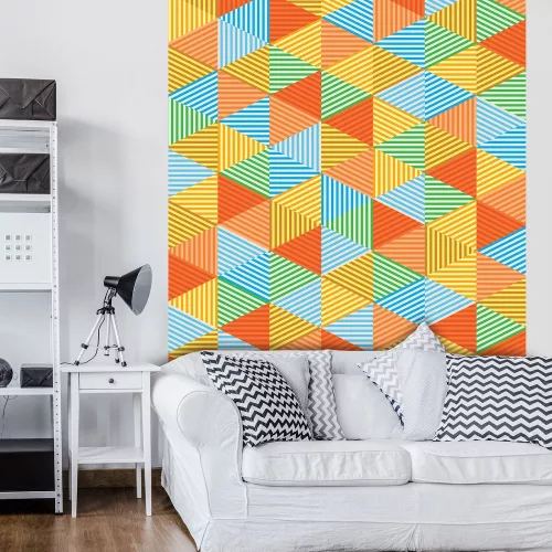 Absztrakt minta poszter, fotótapéta, Vlies (184x254 cm, álló)