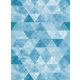 Kék minta poszter, fotótapéta, Vlies  (206x275 cm, álló)