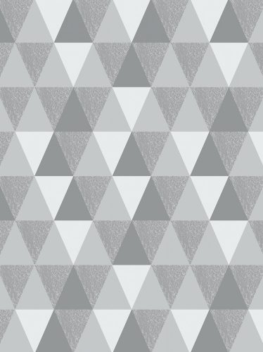 Szürke háromszögek poszter, fotótapéta, Vlies  (206x275 cm, álló)