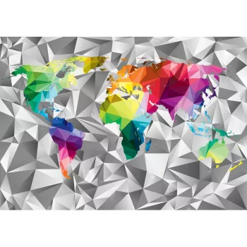 Világtérkép poszter, fotótapéta