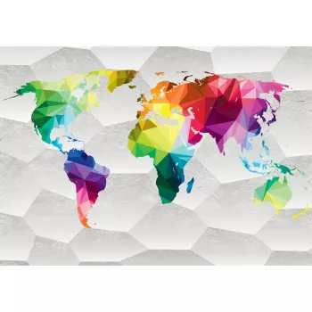 Világtérkép poszter, fotótapéta