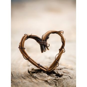 Szív poszter, fotótapéta, Vlies (206x275 cm, álló)