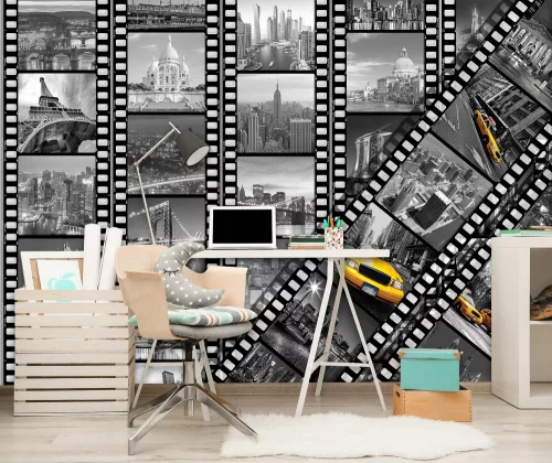 Nevezetességek filmszalagon poszter, fotótapéta