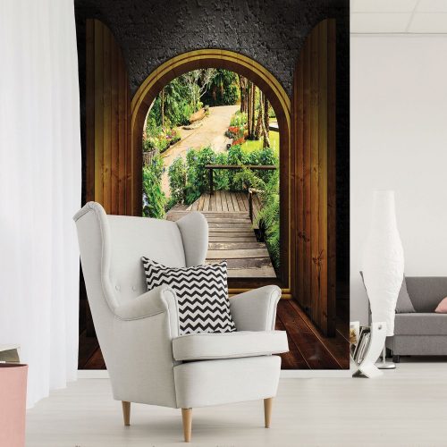 Kilátás a parkra poszter, fotótapéta, Vlies (184x254 cm, álló)