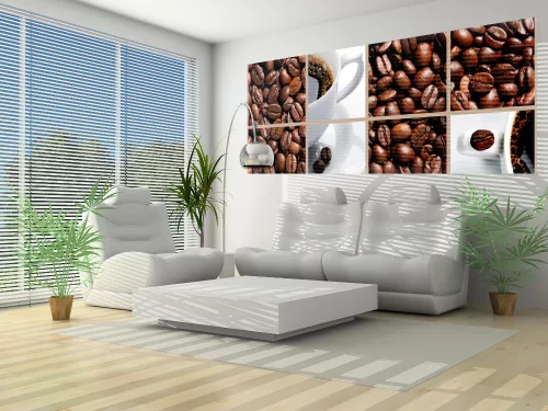 Kávé poszter, fotótapéta (250 cm x 104 xm)