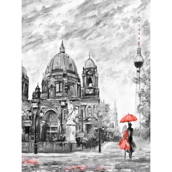Berlini dóm poszter, fotótapéta (206 x 275 cm)