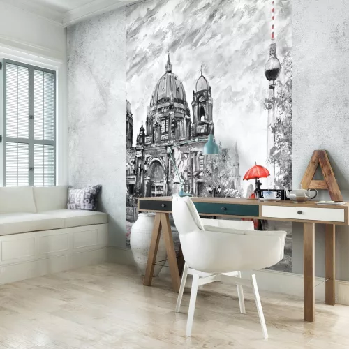 Berlini dóm poszter, fotótapéta (206 x 275 cm)