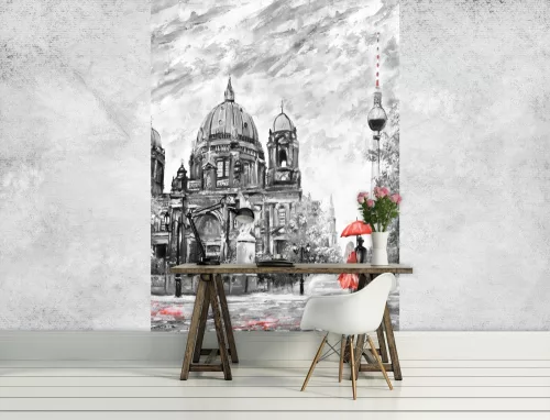 Berlini dóm poszter, fotótapéta (206 x 275 cm)