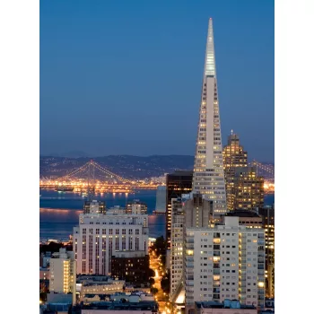 San Francisco poszter, fotótapéta (184 x 254 cm)
