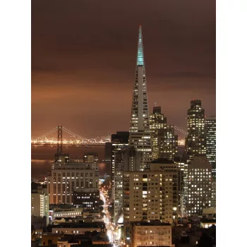 San Francisco poszter, fotótapéta (206 x 275 cm)