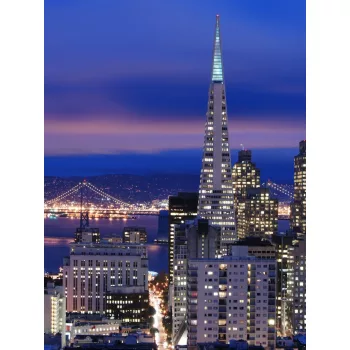 San Francisco poszter, fotótapéta (184 x 254 cm)