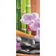 Orchidea öntapadós poszter, fotótapéta (91 x 211 cm)