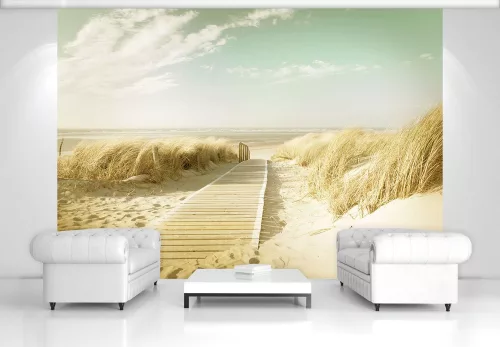 Homokos tengerpart poszter, fotótapéta