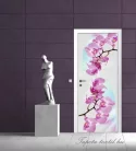 Orchidea poszter, fotótapéta (91 x 211 cm)