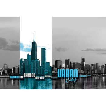 Urban City poszter, fotótapéta