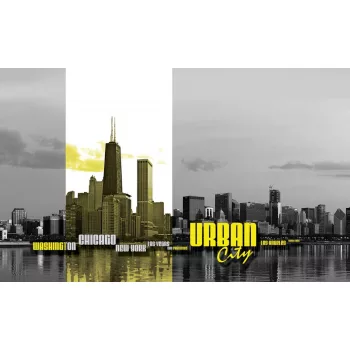 Urban City poszter, fotótapéta