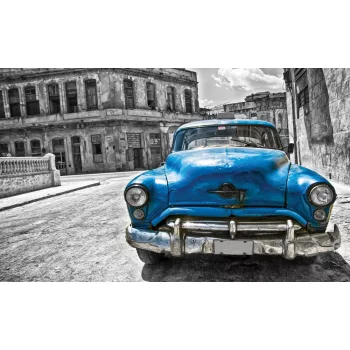 Régi taxi poszter, fotótapéta