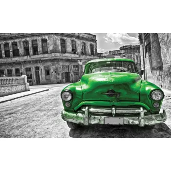 Régi taxi poszter, fotótapéta