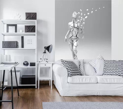 Törött szobor poszter, fotótapéta, Vlies (206x275 cm, álló)