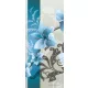 Virág minta öntapadós poszter, fotótapéta (91 x 211 cm)