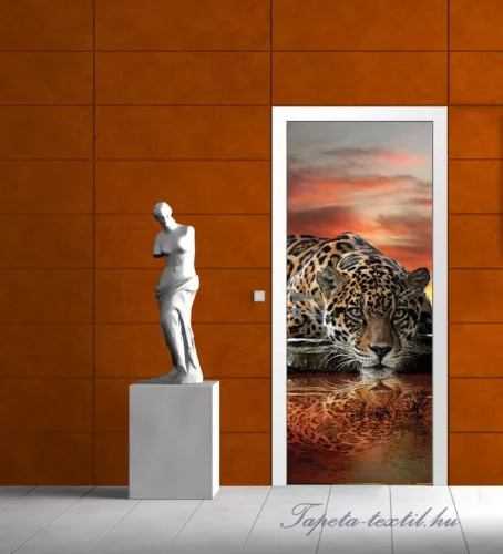 Jaguár poszter, fotótapéta (91 x 211 cm)