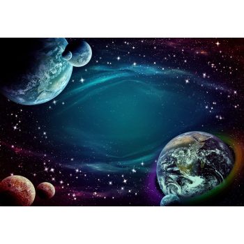 Galaxys poszter, fotótapéta, Vlies (104 x 70,5 cm)