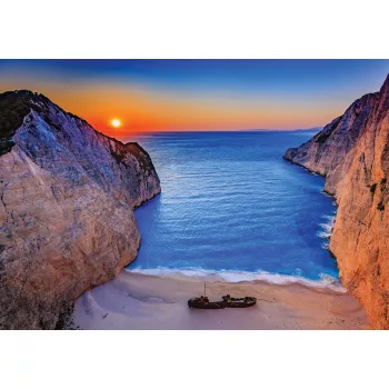 Tenger és napkelte poszter, fotótapéta