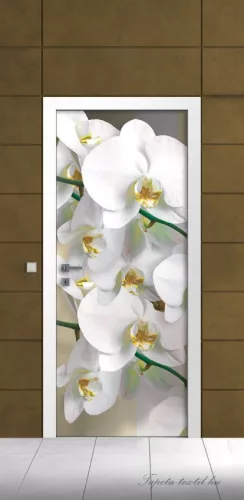 Virág minta öntapadós poszter, fotótapéta (91 x 211 cm)