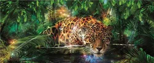 Jaguár poszter, fotótapéta (250 x 104 cm)