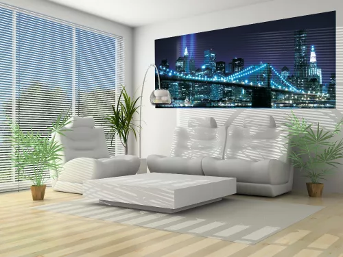 Brooklyn Bridge poszter, fotótapéta (250 x 104 cm)
