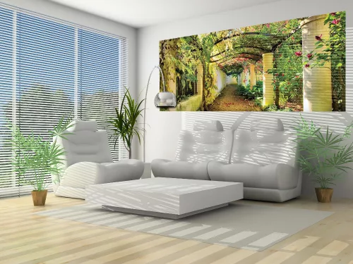 Kertben poszter, fotótapéta (250 x 104 cm)