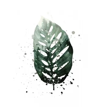 Levél poszter, fotótapéta (184 x 254 cm)