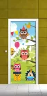 Bagoly party öntapadós poszter, fotótapéta (91 x 211 cm)