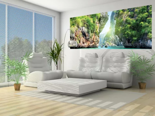 Laguna poszter, fotótapéta (250 x 104 cm)
