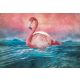 Flamingó poszter, fotótapéta, Vlies (368 x 280 cm)