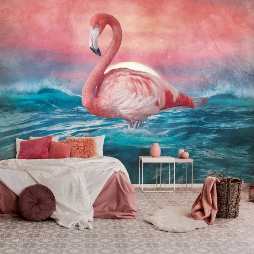 Flamingó poszter, fotótapéta