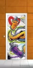 Graffiti poszter, fotótapéta (91 x 211 cm)