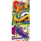 Graffiti öntapadós poszter, fotótapéta (91 x 211 cm)