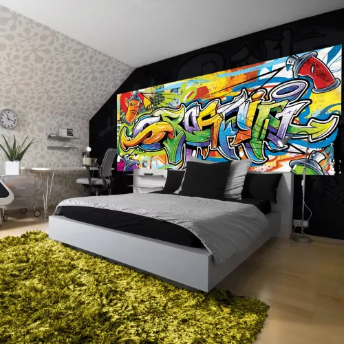 Graffiti poszter, fotótapéta (250 cm x 104 xm)