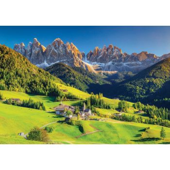   Házak a hegyekben poszter, fotótapéta, Vlies (104 x 70,5 cm)